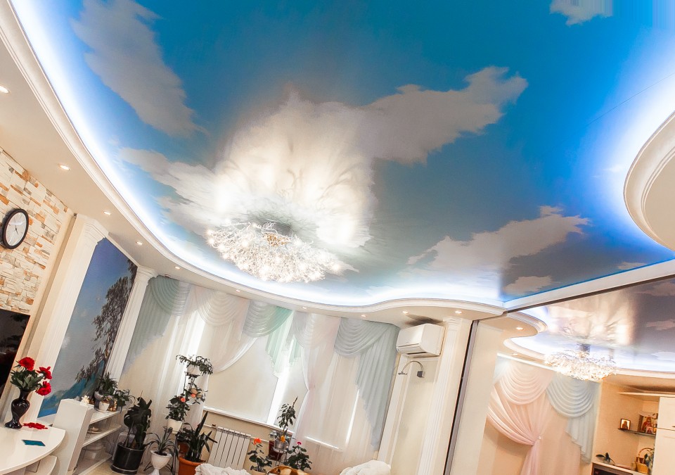 Заказать потолок с фотопечатью в г. Вихоревка